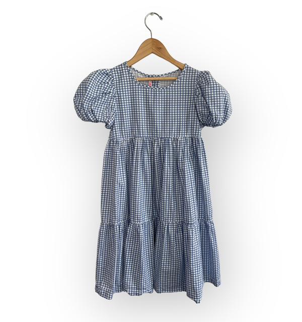 little me gingham dress 10Y