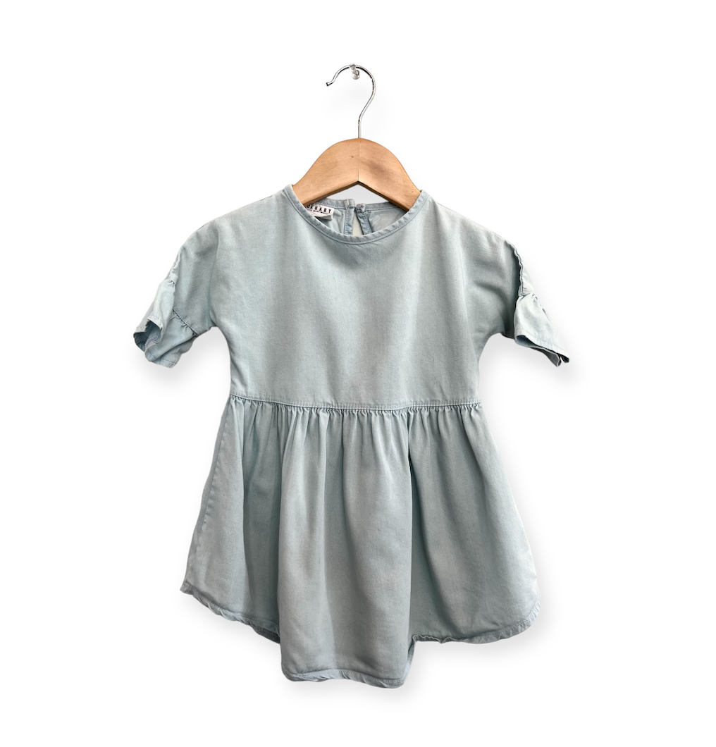 huxbaby chambray dress 12-24m PLAY