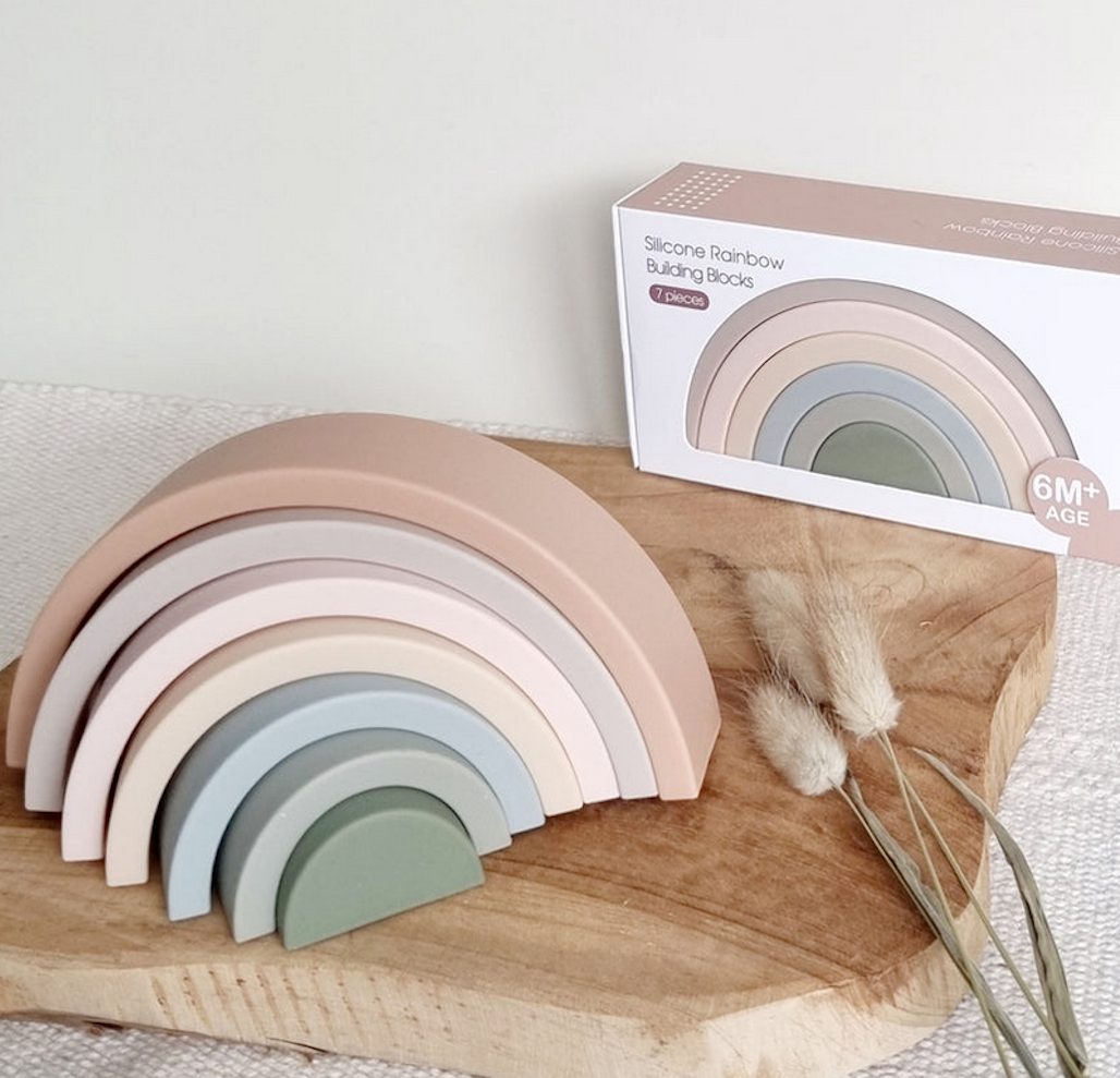 Silicone Rainbow - Natural