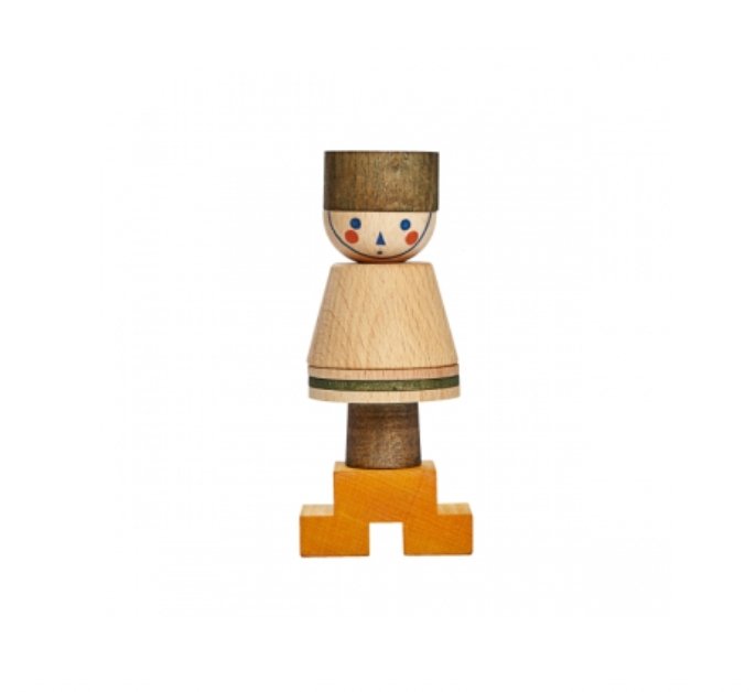 Wooden Stacking Toy Stick - kinderfolk