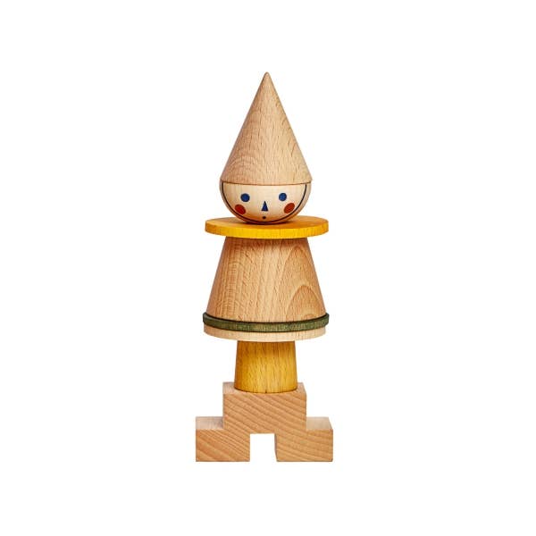 Wooden Stacking Toy Stick - kinderfolk